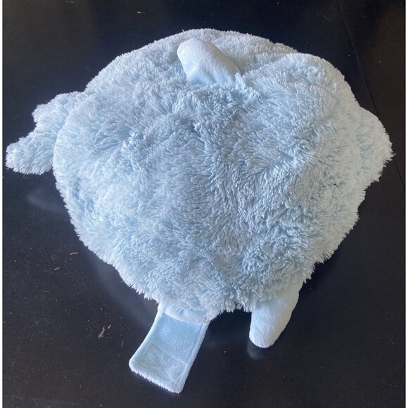 26” Pillow Pets Originals Blue Dolphin Squeaky 2010 Stuffed Plush Pillow Toy - Picture 3 of 6